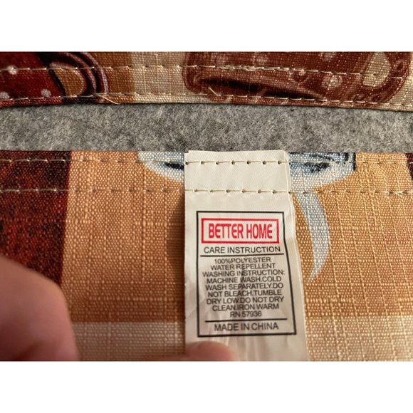 4 Cappuccino Coffee Cup Placemats, Never Used By Better Home 18 x 12 #1519 - Picture 2 of 2